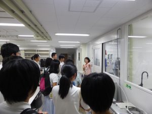 160823_山梨県立日川高等学校_施設見学_01